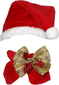 17cm Doll Clothes Christmas Accessories Outfit for 17cm Dolls (NO Doll)(Sweater+Christmas Hat/Scarf)