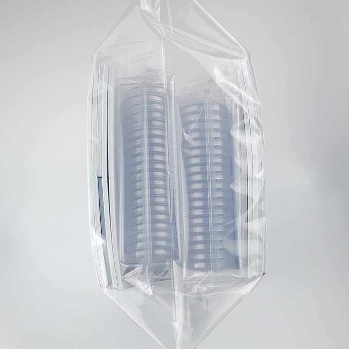 FRIMOONY 2 Pack 30mm Coin Capsules, with Foam Gasket and Plastic Storage Box, for Coin Collection