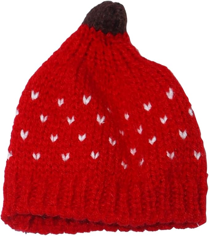 17cm Doll Clothes Christmas Accessories Outfit for 17cm Dolls (NO Doll)(Sweater+Christmas Hat/Scarf)