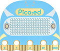 ELECFREAKS Pico:ed Development Board Based on Raspberry Pi RP2040 MCU, Picoed Python Microcontroller with 7 * 17 Dot-Matrix Screen Dual-core ARM Cortex M0+ Processor for Education Classroom Teaching