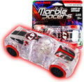 LED Light Up Pull Back Red Race Car, Toy Vehicle for Kids 3 and Up