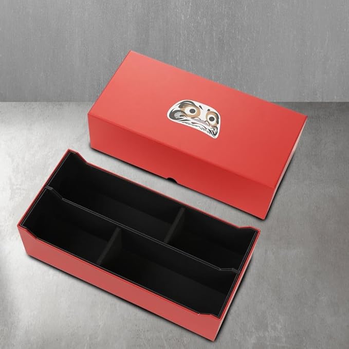 G-PLUS Red Coin Slabs Storage Box Intercept Shield Fit for 50 Certified Coins Holders