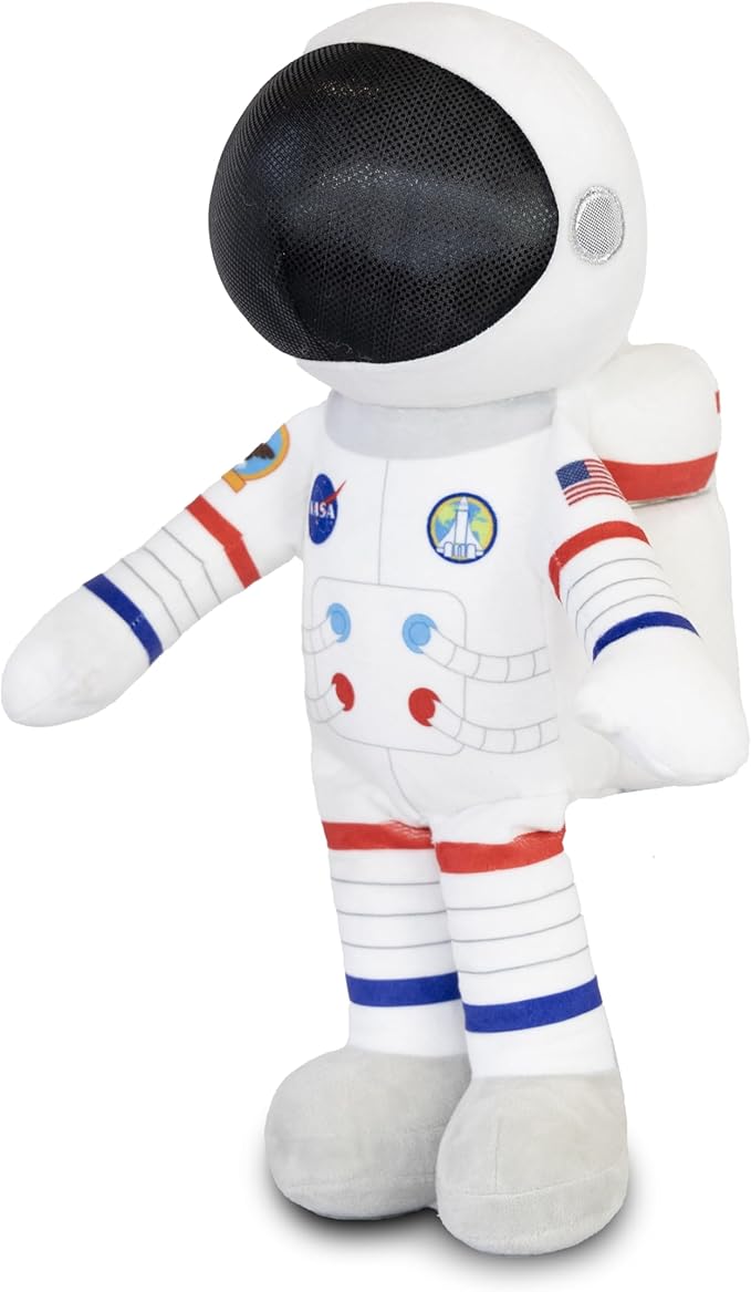 Playtime by Eimmie NASA-Themed Astronaut Spacesuit 36-Inch Plush Figure Toy - Soft Stuffed Plush Doll for Kids & Adults, Huggable Space-Themed Stuffed Toy, Washable, Ideal Gift for All Ages