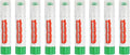 PATIKIL Tempera Paint Sticks, 9 Pcs Solid Tempera Paints Sticks Washable Bulk Markers Pen Quick Drying for Artists Beginners Art Supplies, Green