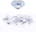 Niceup 26PCS Fake Diamonds Gem Toys, 1.5in Clear Pool Diving Gems Acrylic Plastic Gemstones for Kids, Party Décor Jewels Treasure Hunt Hiding Sensory Bin Filler Toys Craft Supplies