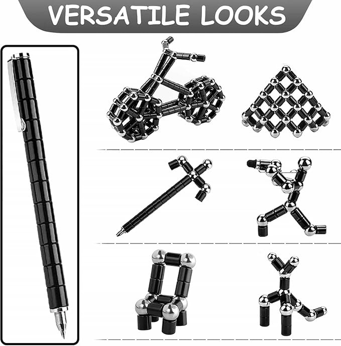 Fidget Pen Birthday Gifts for Men - Novelty Christmas Stocking Stuffers for Adults, Cool Gadgets for Men Women Him Her, Stress Anxiety Relief Anniversary Valentines Day White Elephant Gift Ideas