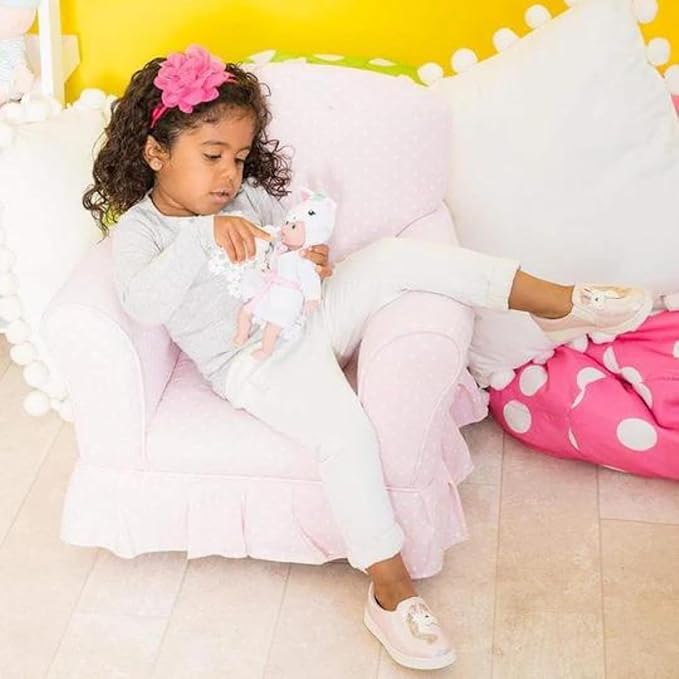 ADORA Bath Time Baby Tots Collection, 8.5" Baby Doll and Clothes Set, Made with Fresh Powder Scent, Machine Washable and Exclusive QuickDri Vinyl Body, Birthday Gift for Ages 1+ - Unicorn