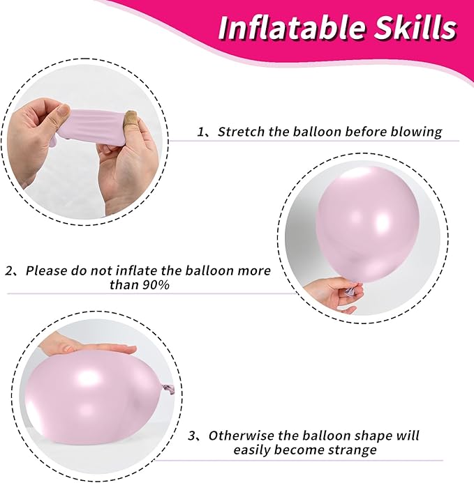 FEYG Cowgirl Balloons, 12 Inch Western Cowgirl Party Decorations Hot Pink Pastel Pink White Cow Party Balloons Cowgirl Print Balloons for Baby Shower Birthday Cowgirl Theme Party Supplies