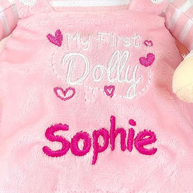 DIBSIES Personalized My First Dolly (Black Hair)