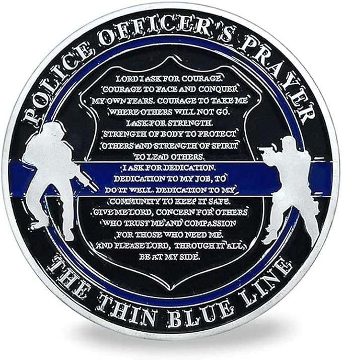 The Archangel Michael Challenge Coin Police Military Hero's Coin (Single Coin)