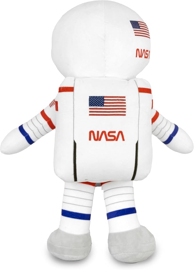 Playtime by Eimmie NASA-Themed Astronaut Spacesuit 36-Inch Plush Figure Toy - Soft Stuffed Plush Doll for Kids & Adults, Huggable Space-Themed Stuffed Toy, Washable, Ideal Gift for All Ages