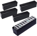 MUDOR 4 Pack Coin Slab Storage Box, Plastic Coin Slab Holder for Coin Collectors, Coin Holder Case Compatible with 20 Slab PCCB PCGS Coin Holders, Olny Box