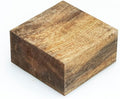 Exotic Wood Zone Mango Wood Unfinished Wood Bowl Blanks Kiln Dried | Hardwood Square Blocks for DIY Woodworking Enthusiasts Wood Pieces for Wood Crafts and Projects (8" x 8" x 2")