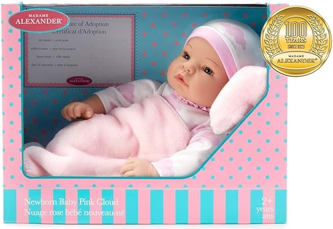 Madame Alexander Middleton Newborn Baby Pink Cloud