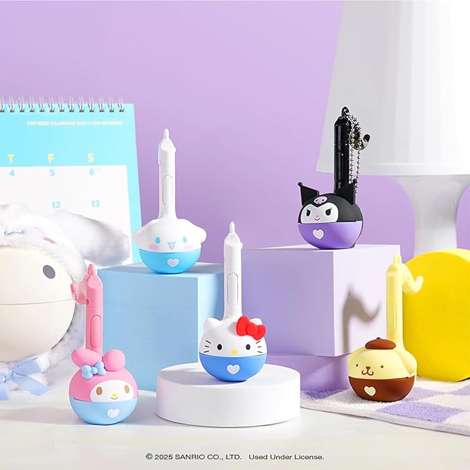 Otamatone Melody Hello Kitty and Friends Electronic Portable Music Instrument / Synthesizer Toy from Japan by Maywa Denki [English Instructions] - Kuromi