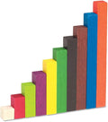 Learning Resources Cuisenaire Rods Small Group Classroom Set, Math class, Teacher aids, 155 Piece Wood Set
