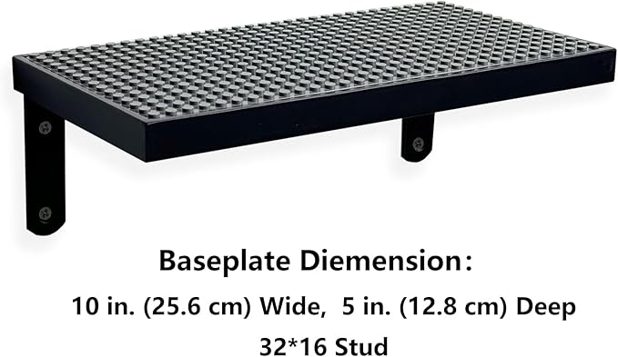 Wooden Display Shelves for Building Bricks – 2‑Pack Floating Wall-Mounted For Lego Minifigure Helmet 75328 75277 75327 75304 75429 75415 75349 76285 75276 75274 76165 75343 75408 76251 75351