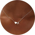Turandoss Heart Initial Necklace for Women Teen Girls - 18K Gold Plated Letter A-Z Pendant Necklace Dainty Heart Necklaces Tiny Initial Necklaces Birthday Gifts for Women Jewelry