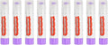PATIKIL Tempera Paint Sticks, 9 Pcs Solid Tempera Paints Sticks Washable Bulk Markers Pen Quick Drying for Artists Beginners Art Supplies, Light Purple
