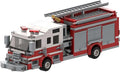 Firetruck Building Blocks Set, Small Firemech Model Kit, Fire Engine Toy Set, 422 Pcs Bedroom Decorations, Gift for Adults Christmas and Birthday.