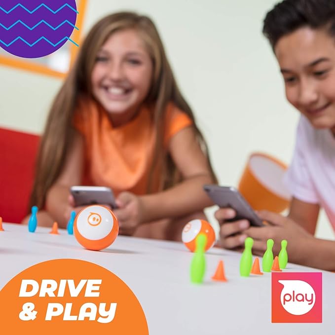 Sphero Mini (Green) - Coding Robot Ball - Educational Coding and Gaming for Kids and Teens - Bluetooth Connectivity - Interactive and Fun Learning Experience for Ages 8+