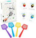 Spanish Sight Words – Interactive Learning Game with 4 Colorful Fly Swatters – Ideal for Homeschool & Classroom Activities