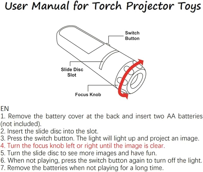 Georgie Porgy Children Projector Toys Educational Science Set Wall Ceiling Tent Torch Flashlight for Kids Gifts for Boys Girls (Wild Animal)