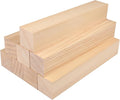 8 Pack Basswood Carving Blocks, 12x2x2 Inches Basswood Blocks for Beginner to Advanced Carvers, Ideal for DIY Projects and Gifts, Soft and Smooth, Easy Whittling and Carving,by GNIEMCKIN.