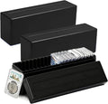 Coin Slab Storage Boxes, 3 Packs Coin Holder Organizer Boxes with 20 Slots, Plastic Coin Storage Cases Set for 60 Coin Slabs, Compatible with PCGS NGC PMGab Coin Holders(Include Boxes Only)