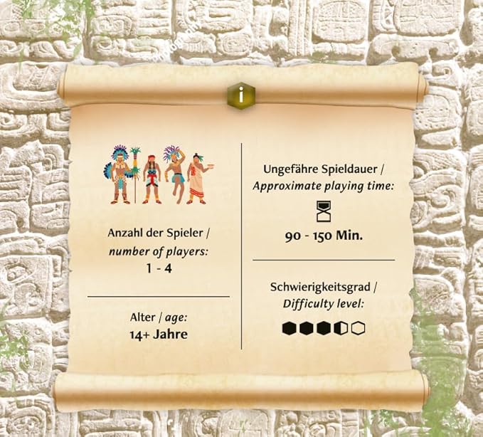INSCAPE Maya´s Myths - Puzzle Box - Escape Room in A Box - Cluebox - Gift Puzzle Boxes for Adults with Hidden Compartments - Escape Room Puzzles Escape Room Game - Brain Teasers Puzzles for Adults