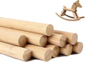 2 Inch x 36 Inch 1 PCS Dowel Rods Wood Sticks Wooden Dowel Rods - Unfinished Bamboo Sticks - for Crafts and DIYers