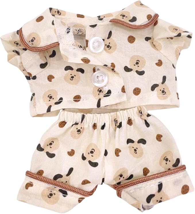 17cm Doll Clothes Set & Outfit Set for 17cm Dolls - Premium Fashion Dresses with Accessories, Luxury Chic Doll Clothing & Style Bundle,Just Clothes (Style-15)