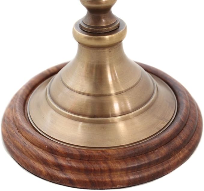 Vinatge Engraved Brass Tabletop Armillary Nautical Sphere Globe