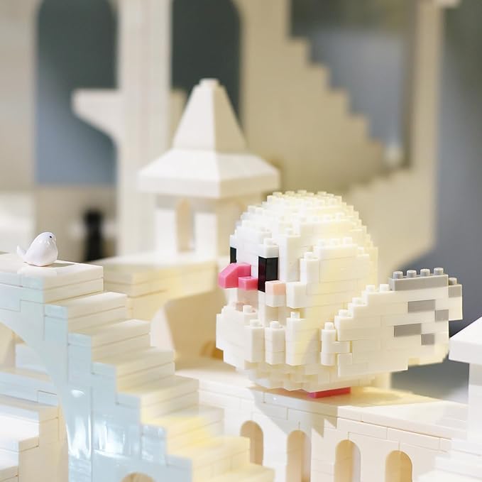 Parrots Micro Mini Building Block Sets Birthday Gift for Kids, Animals Buildling Model Kits, Mini Bricks Birds Series Toys for Kids（6 Boxes）