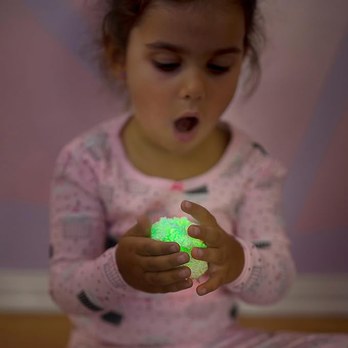 Educational Insights Playfoam Glow-In-The-Dark 4-Pack, Fidget & Sensory Toy, Gift for Boys & Girls, Ages 3+