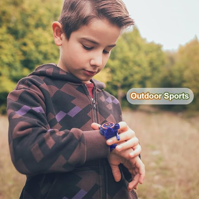 Rechargeable Walkie Talkie for Kids Two-Way Radio Walky Talky with Flashlight Children Outdoor Game Interphone Toy Game and Gifts for Boy and Girl Age 3 to 13 Years Old
