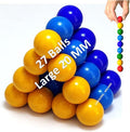 Science Kit Toys 27 PCS Colorful Magnets Building Blocks, Large Hematite Magnetic Stones, Stress Relief Autism, Home Office Kids Adults Intelligence Development Educational Birthday Party