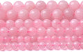 8MM 46PCS Natural Stone Brazilian Rose Quartz Crystal Beads for Jewelry Making DIY Bracelet