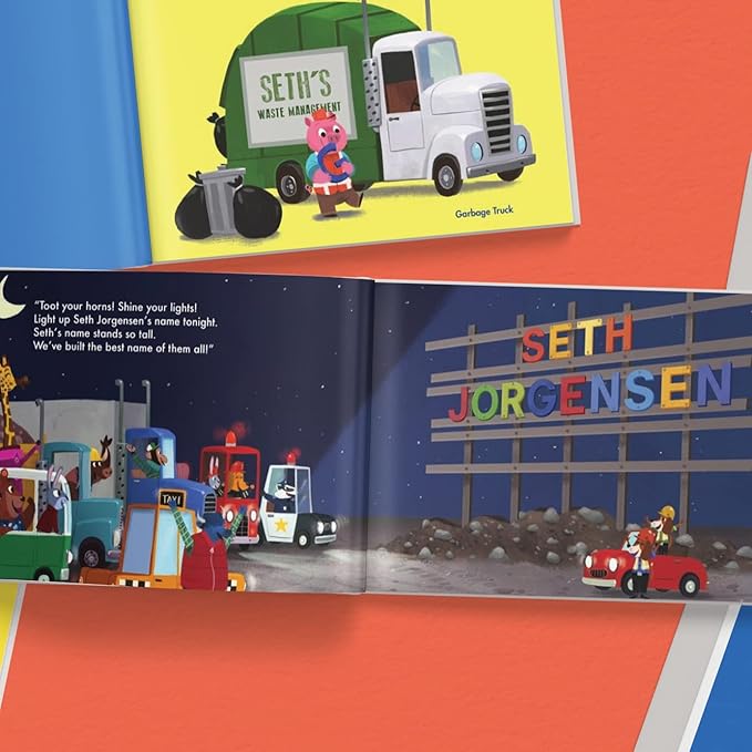 My Very Own Trucks - Personalized Children's Story | Softcover | 9" x 11" | I See Me!