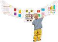 Monläurd® Montessori Owl Busy Board - Sensory Wall Panel for Toddlers, Wooden Activity Board for Kids 6M+, Montessori Educational Toys for Baby Learning, Playroom & Daycare Furniture