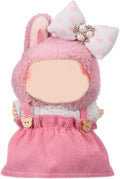 Clothes for 17cm Doll, 2 PCS Cute Chic Style Hair Clip & Dress Set, Dress up Outfit Exquisite Accessories for Dolls