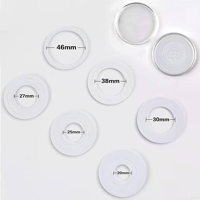 20-46 mm Wooden Coin Holder, 60 pcs Highly Transparent Capsules With Foam Gasket, Collector Case, Professional Storage Box for Collection (Bronze)