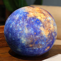 Ultra-ealistic 3D Planet ，Moon ，Earth，The Sun,Pillow Plush Toys,for Kids Teens Adults, for Teachers and Parents, Educational Toy Learning, 10.6 in (Mercury)