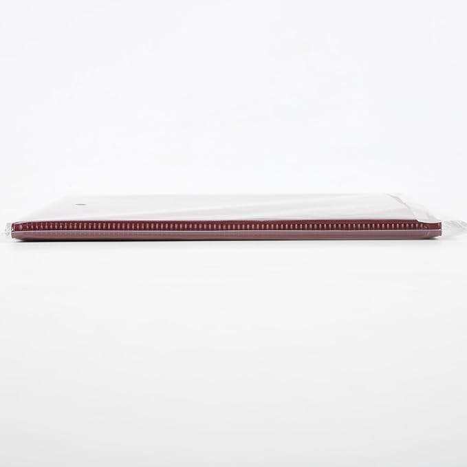 420 Pockets Coin Albums - 28x29 mm/1.1x1.1 inch Pocket Red Coin Book 10 Pages Coin Collection Holder Letter Size Coin Storage Book CS0242RE