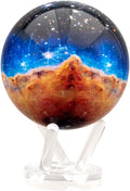 MOVA James Webb Carina Nebula 6-Inch Rotating Globe – Solar Powered Desktop Display Inspired by NASA Imagery, No Batteries or Wires, Unique Space Decor or Educational Gift
