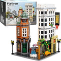Flatiron Building Set - New York City Architecture Construction Kit, Famous Landmarks American Street View Model,Collectible Building Bricks Toys for Adults and Teens - 4500 Pieces