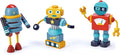 Tender Leaf Toys - Robot Construction - 17 Pieces Wooden Construction Set to Build and Stack 3 Robot in Endless Variations - Develops Problem Solving Skills and Imaginative Play for Children 3+