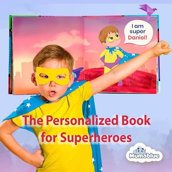 Memorable Personalized Book for Kids with Avatar and Name | Empowering Story to Overcome Fears | Boosts Confidence