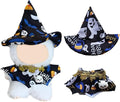 17cm Doll Clothes Set, Premium Jeans & Knitted Sweater Outfit for 17cm 15cm Dolls, Cute Dress Up Fashion, No Doll Included (Halloween Witch, 17cm/15cm)