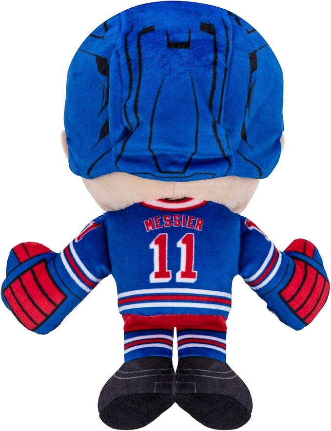 Bleacher Creatures New York Rangers Mark Messier 8" NHL Kuricha Sitting Plush - Soft Chibi Inspired NHL Legend